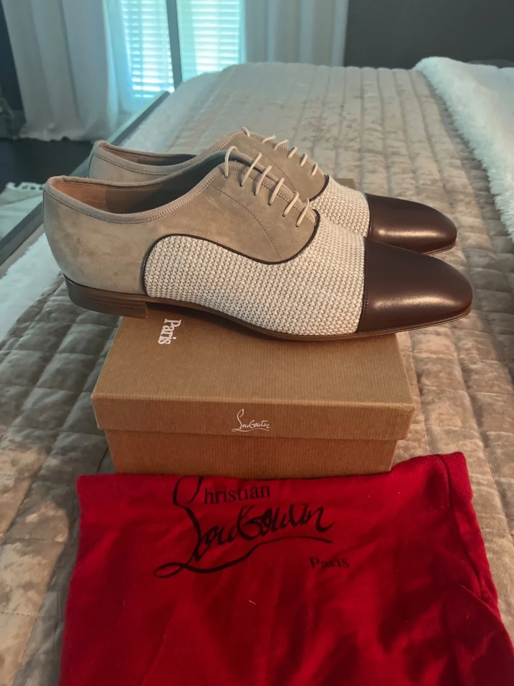 Men’s Christian Louboutin Greggo Orlato Flat Authentic - Picture 2 of 4